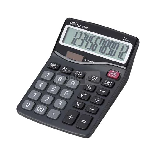 DELI-დელი კალკულატორი 12-თანრიგიანი No.837